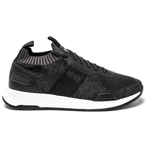 HugoBoss Shoes For man נעלי הוגו בוס לגבר בצבע שחור